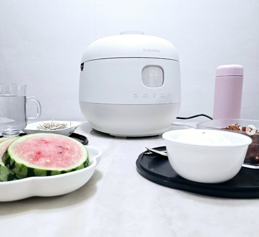 cuchen stainless rice cooker blog image