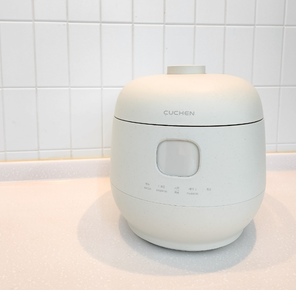 cuchen stainless rice cooker 6 person blog image