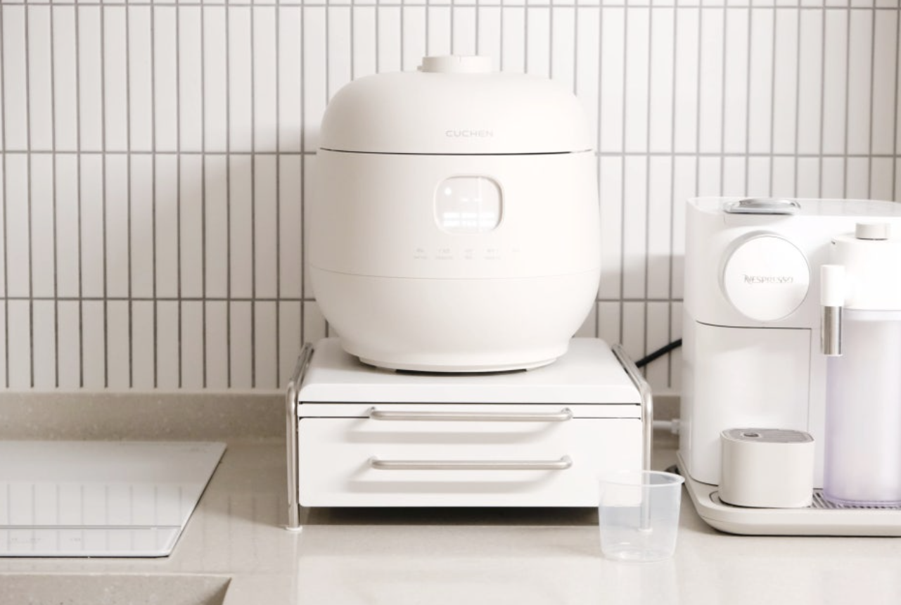 cuchen brain coated inner pot rice cooker image