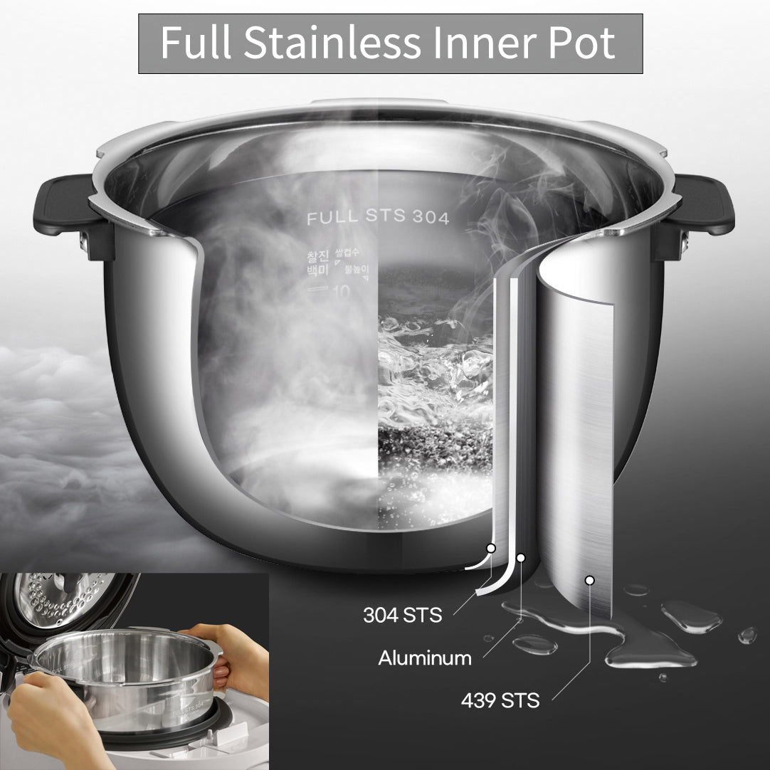 cuchen stainless rice cooker image