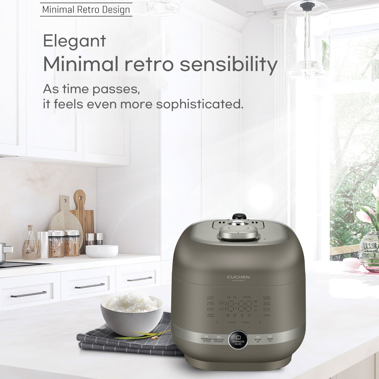 6-Cup (6 Person) IH Pressure Rice Cooker (CJH-PM0601iPUS)