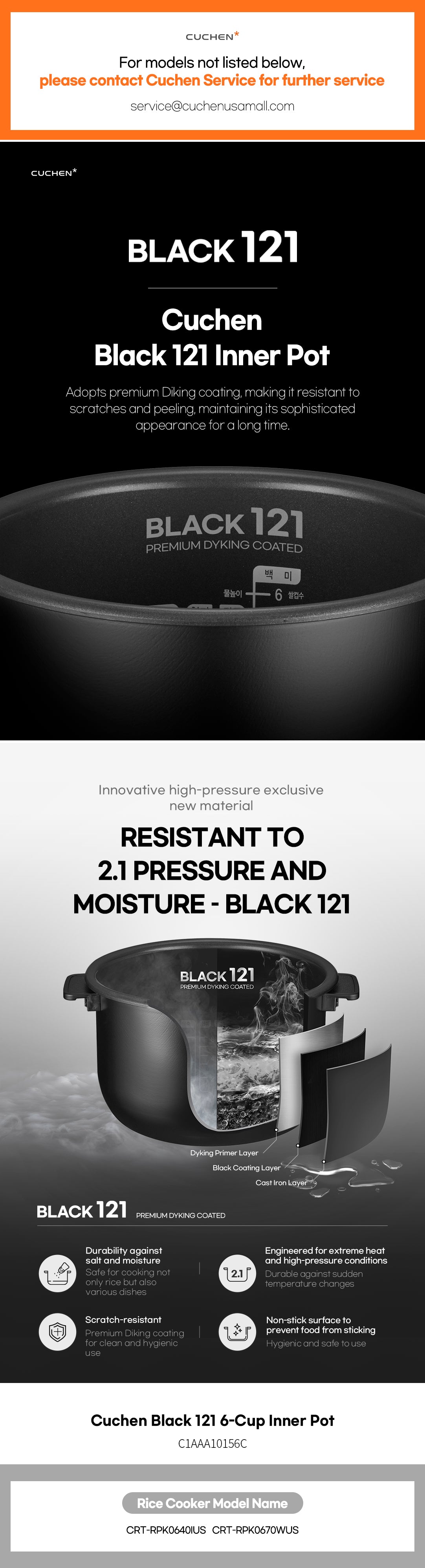 BLACK 121 INNER POT IMAGE