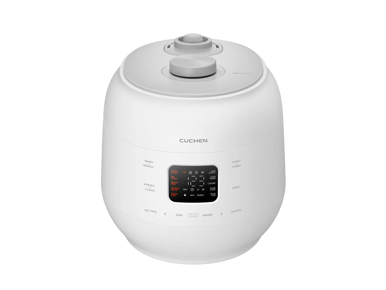 10-Cup (10 Person) Heating Dual Pressure Rice Cooker (CRS-FWK1040WUS) Cuchen USA
