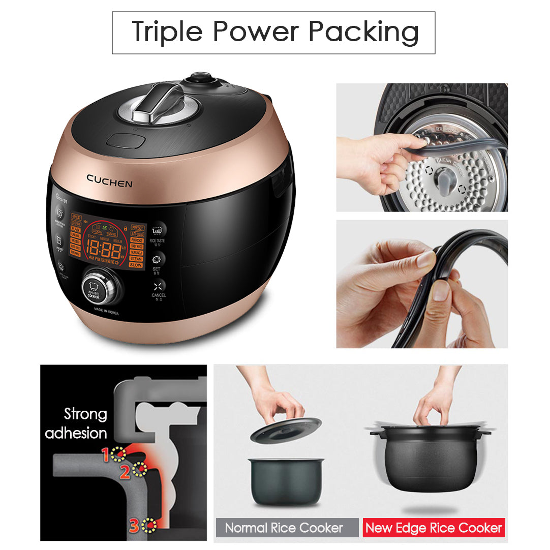 10-Cup (10 Person) Heating Pressure Rice Cooker (CJS-FD1000RVUS)