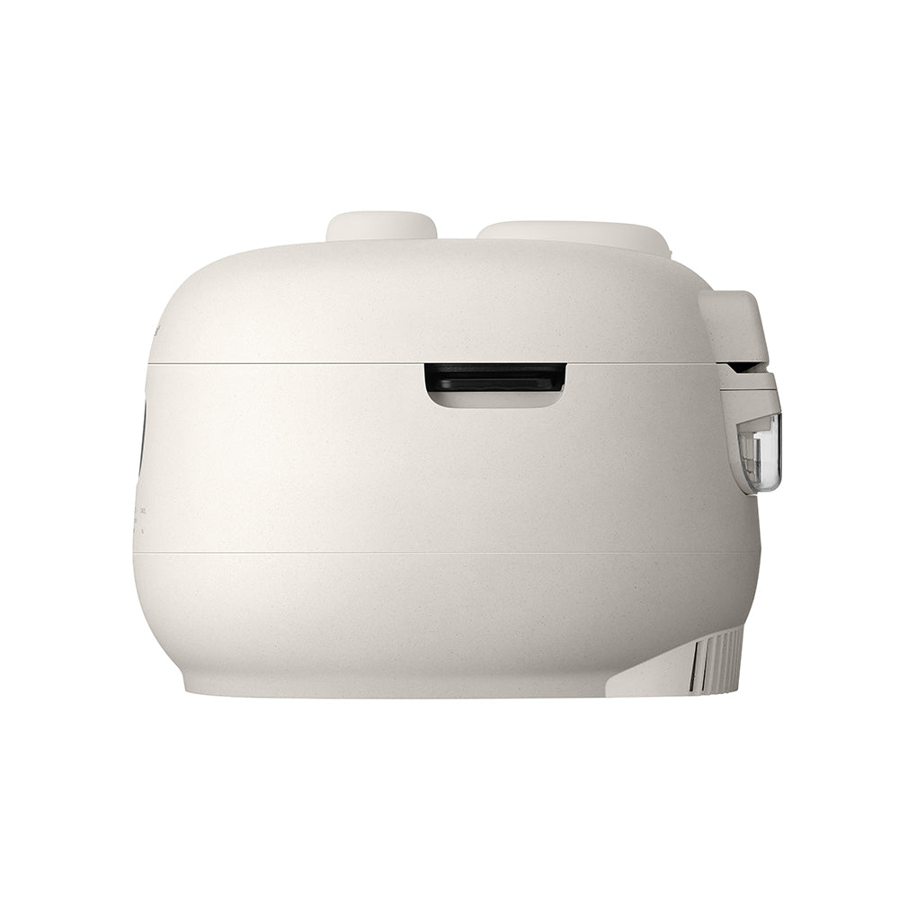 CUCHEN Smart Auto Dual Pressure IH Rice Cooker – 304 Stainless Steel Inner Pot, 11-Min Fast Cook, Frozen Rice Setting, Multi-Cooker Steam Presets CRH-TWD0610SFWUS Cuchen USA