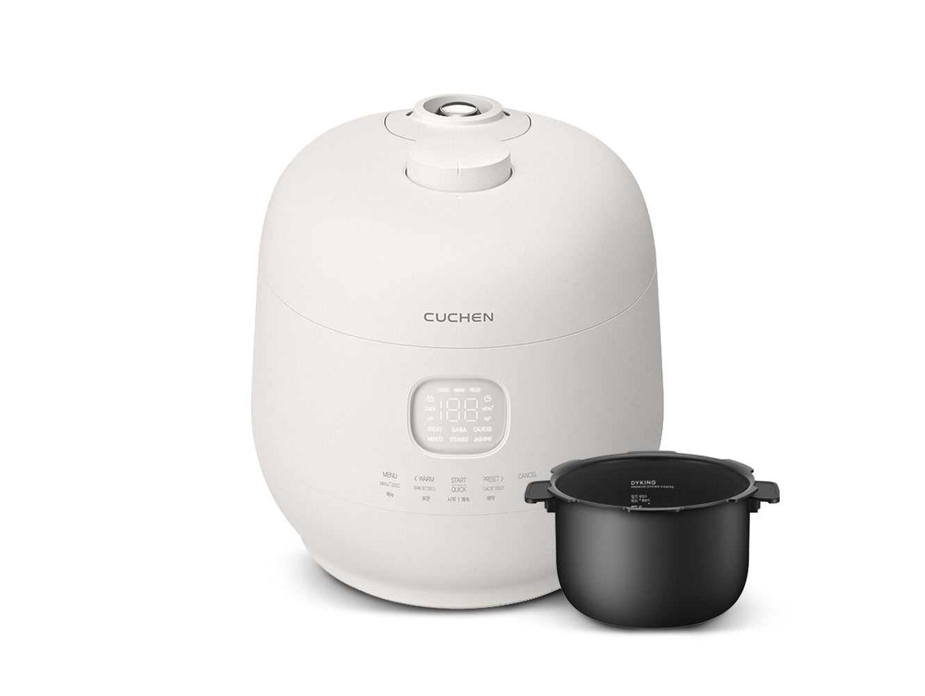 [CERTIFIED RENEWED] 6-Cup (6 Person) IH Dual Pressure Rice Cooker (CRH-TWK0640WUS-RE)
