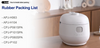 cuchen rubber packing replacement quide