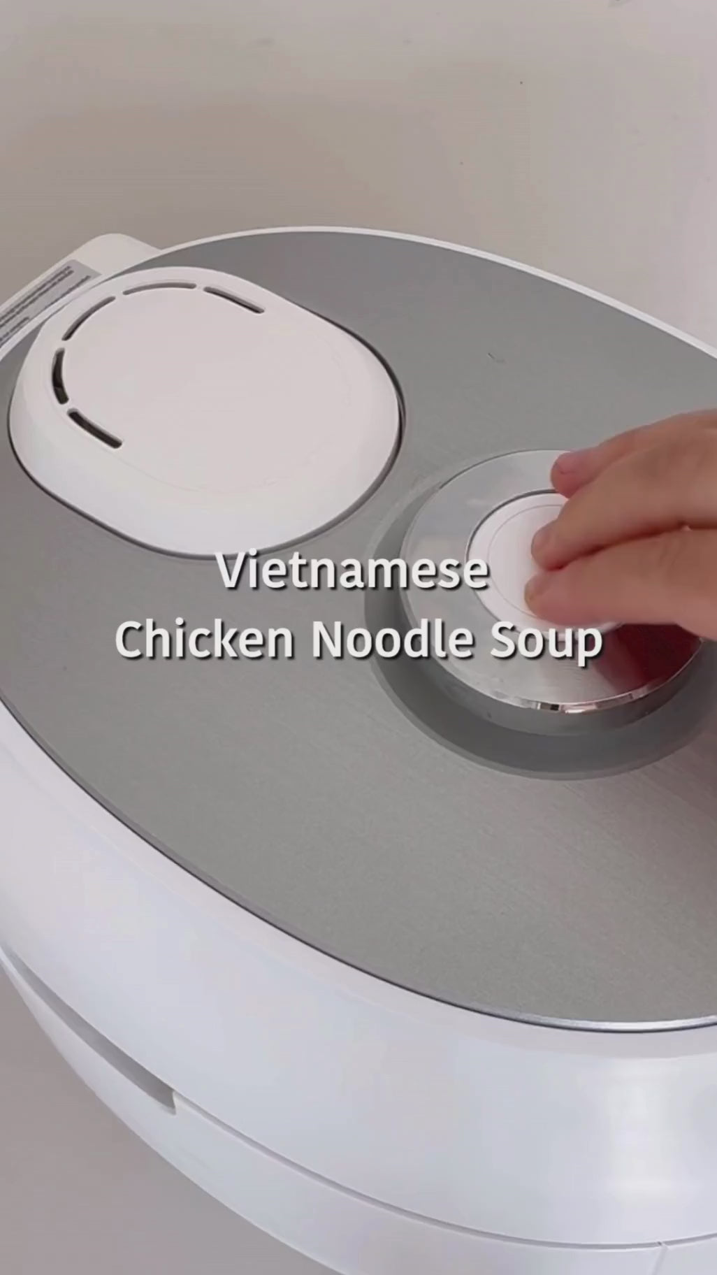 Cuchen CRT-RPD rice cooker vietnamese noodle recipe vidoe