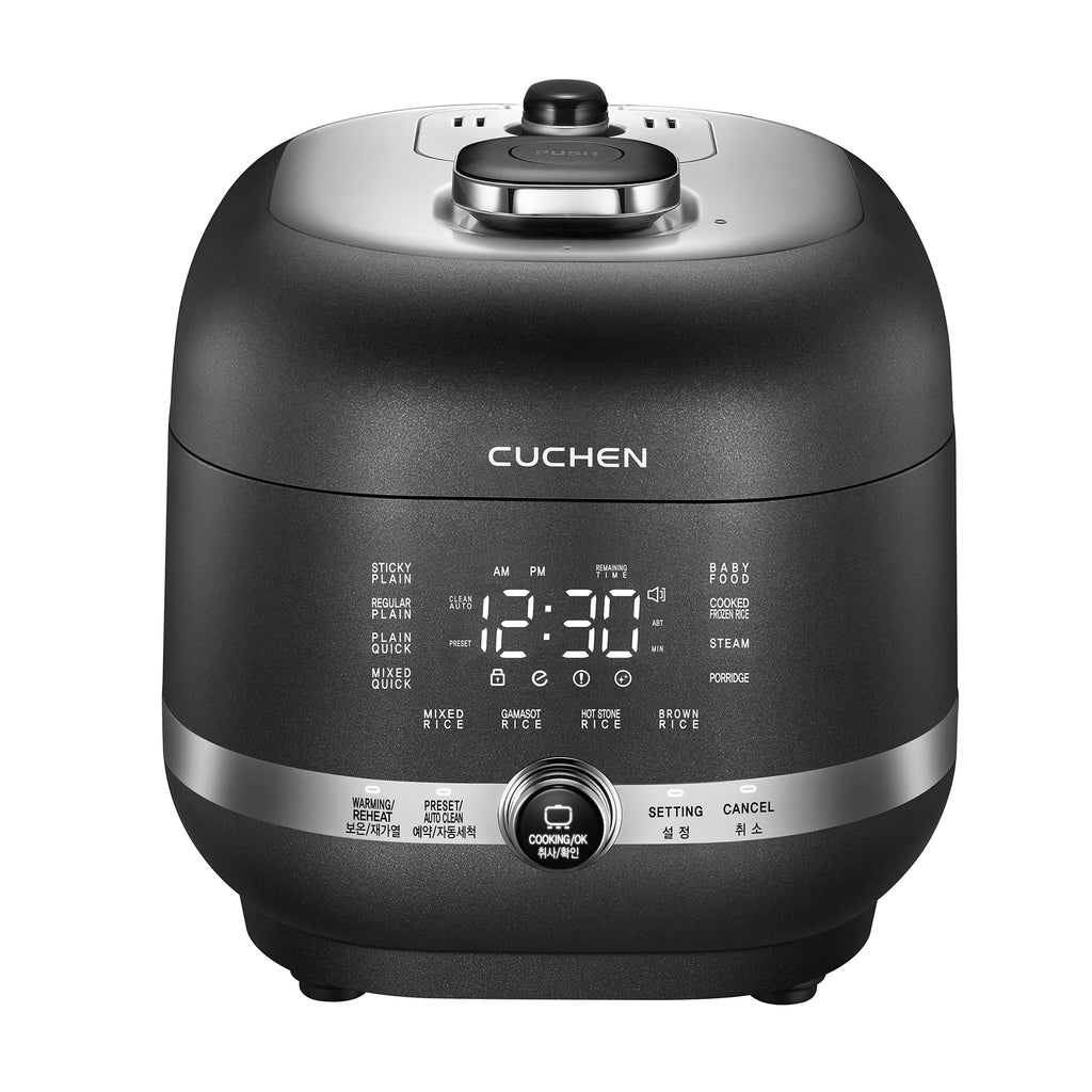  Cuchen IH Pressure Rice Cooker for 6-CUPS CJH-PH0610RCW /  Charcoal Coating: Home & Kitchen