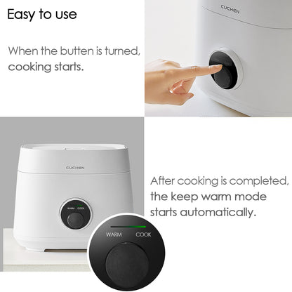 6-Cup (6 Person) Basic Rice Cooker (CRE-D0601WUS)