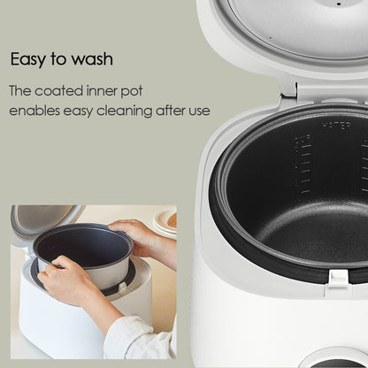 6-Cup (6 Person) Basic Rice Cooker (CRE-D0601WUS)